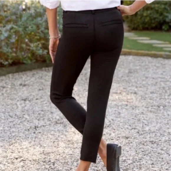 FRANK & EILEEN Murphy Billion Dollar Pants BLACK SIZE MEDIUM 1409